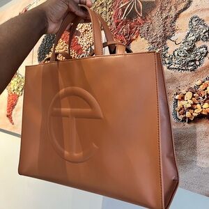 Telfar Medium Shopping Bag - Tan